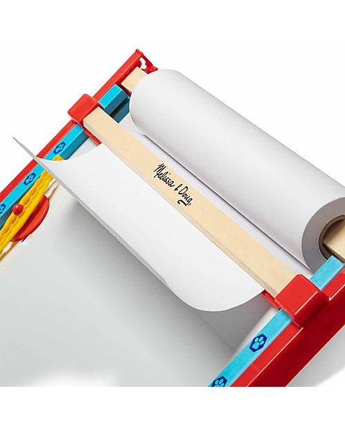 Melissa & Doug Paw Patrol - Deluxe Double Sided Tabletop Easel - Foldable and Magnetic Draw And Color