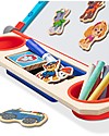 Melissa & Doug Paw Patrol - Deluxe Double Sided Tabletop Easel - Foldable and Magnetic Draw And Color