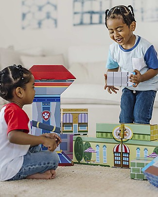 Melissa & Doug Paw Patrol - Jumbo Building Blocks Story Making Games