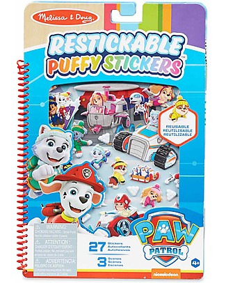 Melissa & Doug Paw Patrol - Puffy Sticker Pad - Arctic Mountain Stickers & Stamps Sets