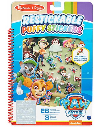 Melissa & Doug Paw Patrol - Puffy Sticker Pad - Jungle Stickers & Stamps Sets