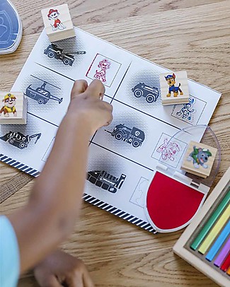 Melissa & Doug Paw Patrol Wooden Stamps Activity Set Stickers & Stamps Sets