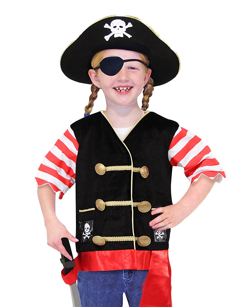 Melissa & Doug Pirate Role Play Set - Perfect for fancy dress parties! boy