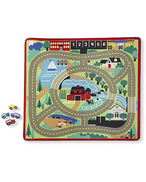 Melissa And Doug Round The Town Road Rug Melissa And Doug Road