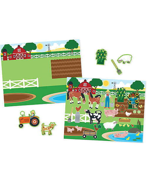 Melissa & Doug Reusable Sticker Pad - Habitats - With 150+ stickers! Stickers & Stamps Sets