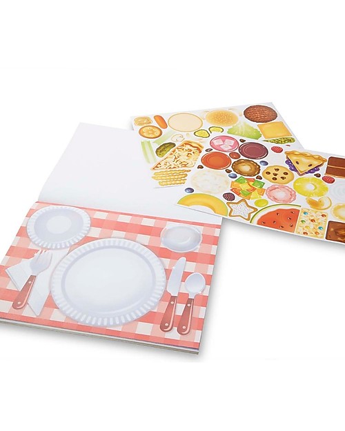Melissa & Doug Reusable Sticker Pad- Make a Meal! - 225+  Stickers Stickers & Stamps Sets