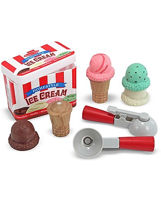 Melissa & Doug Scoop and Stack Ice Cream Cone Playset - Wonderful gift idea! Toy Kitchens
