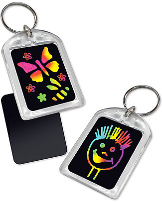 Melissa & Doug Scratch Art Party Pack, Key Chains - Perfect party favour! Art & Craft Kits
