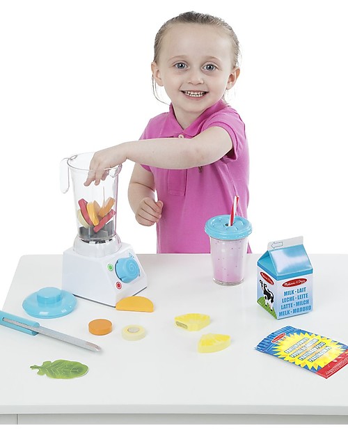 Melissa & Doug Smoothie Maker Blender Set - Great gift idea! Toy Kitchens