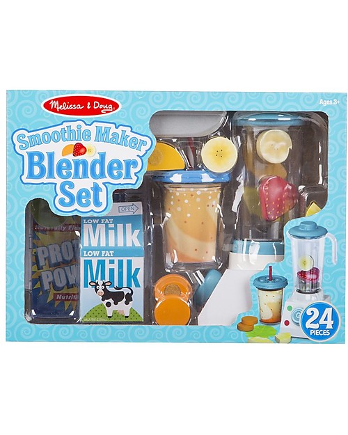 Melissa & Doug Smoothie Maker Blender Set - Great gift idea! Toy Kitchens
