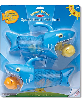 Melissa & Doug Spark Shark Fish Hunt - Pool Toy Beach Toys