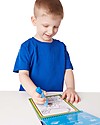 Melissa & Doug Water Wow Magical Coloring Cards - Dinosaurs - 4 Cards with Refillable Water Pen Draw And Color