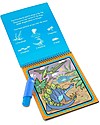 Melissa & Doug Water Wow Magical Coloring Cards - Dinosaurs - 4 Cards with Refillable Water Pen Draw And Color
