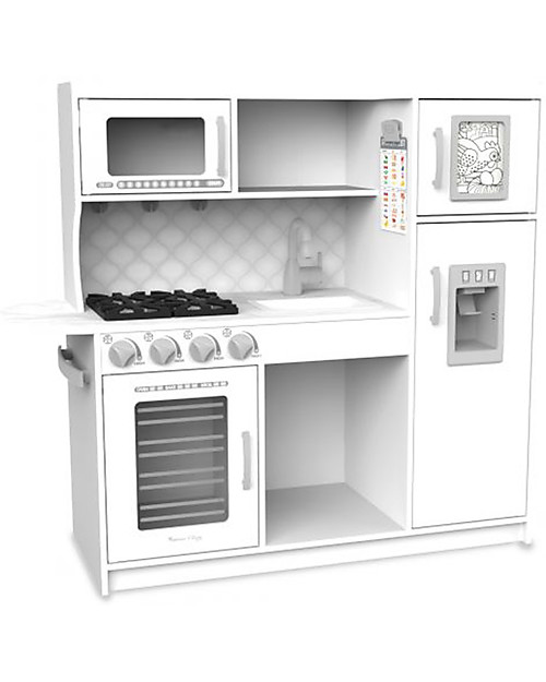 Melissa Doug Wooden Cloud Chef s Modern Kitchen 100x100 cm unisex bambini