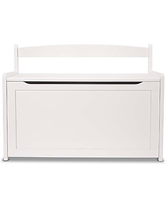 Melissa & Doug Wooden Toy Chest - White - 83x48x61 cm Bench