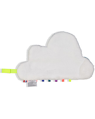 Mellipou DouDou Pacifier Comforter, Amy Duck Cloud - Made in France Doudou & Comforters