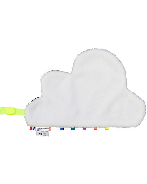 Mellipou DouDou Pacifier Comforter, Milky Cloud - Made in France Doudou & Comforters