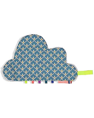 Mellipou OUTLET DouDou Pacifier Comforter, Amy Duck Cloud - Made in France - Showroom Sample Doudou & Comforters