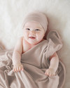 Merino Kids Cocooi™ Blanket, Beanie and Booties set Honey Oat - 100% Natural Merino Wool (perfect newborn gift!) Muslin Swaddle