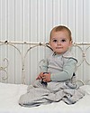 Merino Kids Go Go Bag Sherpa Weight Sleeping Bag, Light Grey Stripe - 0-2 years - 100% merino wool and organic cotton Sleeping Bags