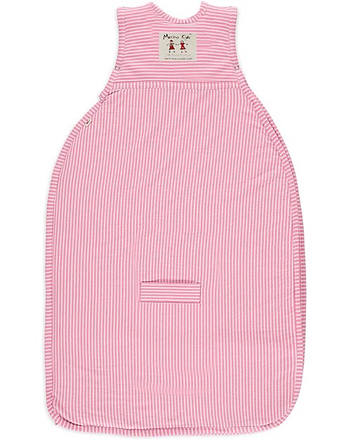 Merino Kids Go Go Bag - Sleeping Bag (0-2 years) - Wildflower Collection - Pink - 100% Natural Merino Wool and Organic Cotton Sleeping Bags