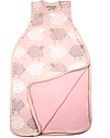 Merino Kids Go Go Bag - Sleeping Bag, Light Pink/Stack Sheeps - 0-2 years - 100% merino wool and organic cotton Sleeping Bags
