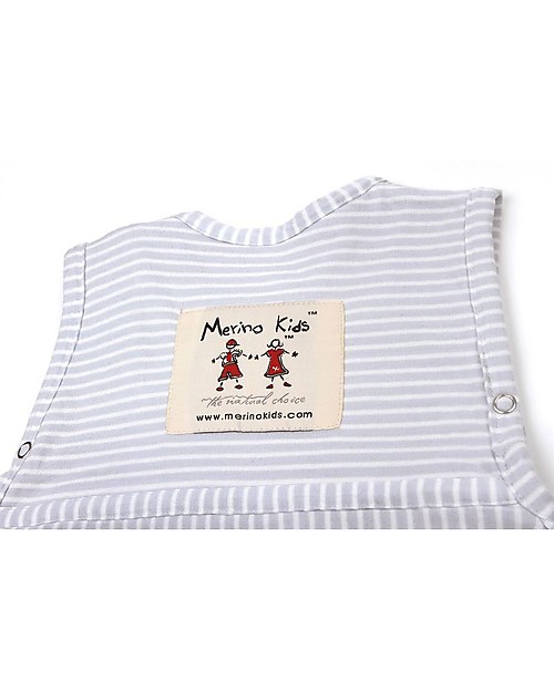 Merino Kids Go Go Bag - Sleeping Bag Turtle Dove (newborn to 2 years) - 100% Natural Merino Wool and Organic Cotton Sleeping Bags