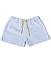Mia Bu Milano Boy’s Boxers, Piquet Chambray - Come in a gift box with a fairy tale included! Swimming Trunks