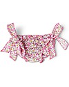 Mia Bu Milano Girl's Swim Pants with Strings, Flowers - Come in a gift box with a fairy tale included! Swimming Trunks