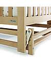 Micuna Annie Balance Rocking Cot 120x60cm - Natural - FSC Beech Wood Cots and Cotbeds