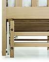 Micuna Annie Balance Rocking Cot 120x60cm - Natural - FSC Beech Wood Cots and Cotbeds