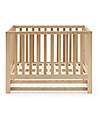 Micuna Annie Balance Rocking Cot 120x60cm - Natural - FSC Beech Wood Cots and Cotbeds