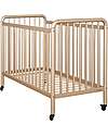 Micuna Meri Cot 120x60cm - Bronze - FSC Beech Wood Cots and Cotbeds