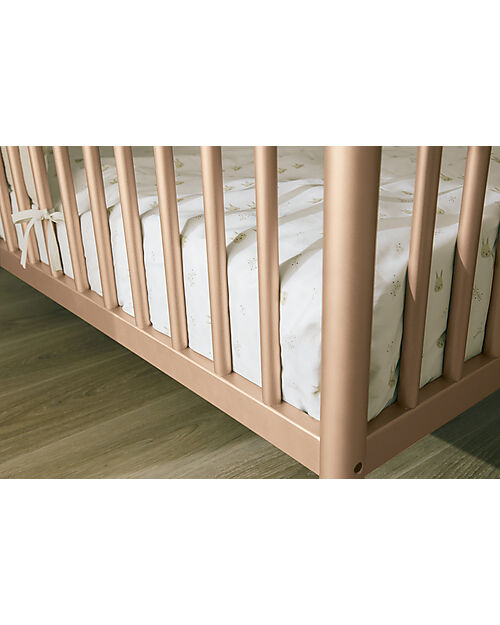 Micuna Meri Cot 120x60cm - Bronze - FSC Beech Wood Cots and Cotbeds