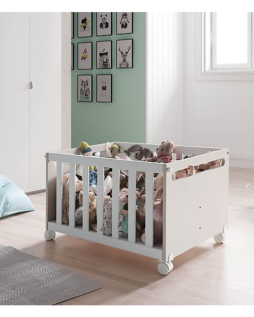 Micuna Mini-Cradle and Next to Me You&Me, Grey - It becomes Desk or Sofa Next To Me Cribs