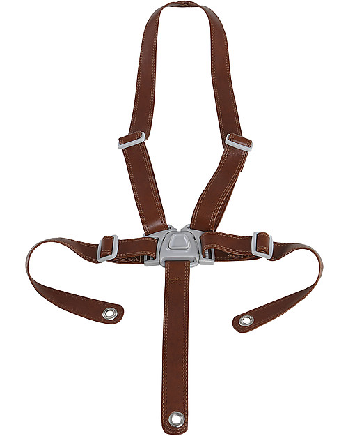 Micuna Safety Belt for Ovo One and City High Chair - Brown, Eco Leather High Chairs