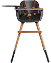 Micuna Safety Belt for Ovo One and City High Chair - Brown, Eco Leather High Chairs