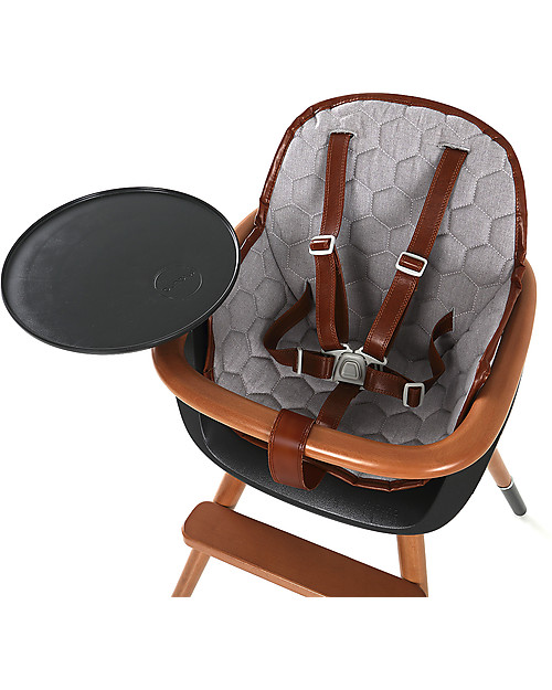 Micuna Safety Belt for Ovo One and City High Chair - Brown, Eco Leather High Chairs