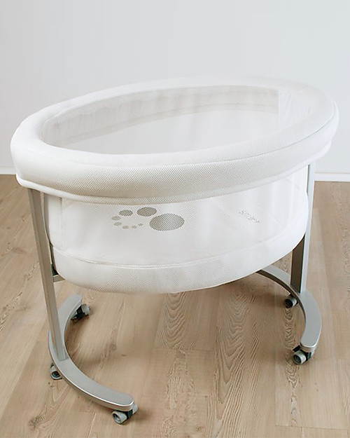 Micuna Textile Set for Smart Fresh Cot - White - Breathable and hypoallergenic! Cribs & Moses Baskets