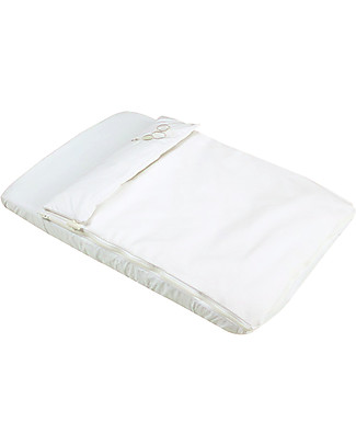 Micuna Textiles for Cododo Cot, White - With bumper and bed sheets! Cribs & Moses Baskets