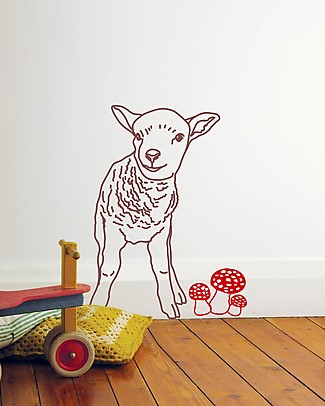 MIMI'lou Sticker in Vinyl - Lamb Stickers & Stamps Sets