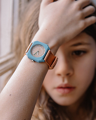 Mini Kyomo Quartz Watch - Havana Sky - Eco-Friendly and Waterproof! Learning Watches