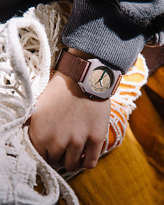 Mini Kyomo Quartz Watch - Plum Cake - Eco-Friendly and Waterproof! Learning Watches