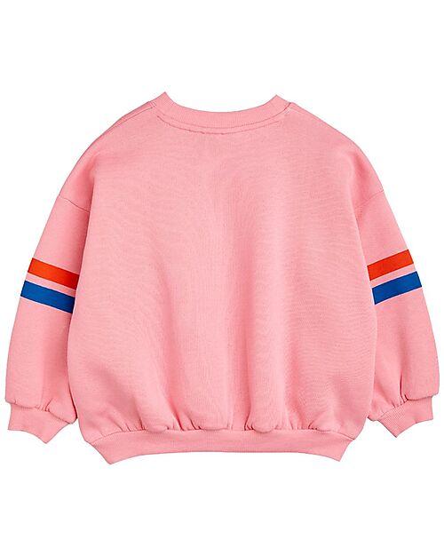 Mini Rodini Adored Sweatshirt Pink 100% Organic Cotton GOTS