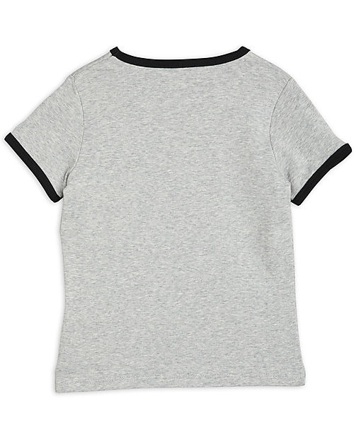 Mini Rodini Baby cat T-Shirt Grey - organic Cotton T-shirts