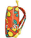 Mini Rodini Backpack - Lemon Red - 100% Organic Cotton Kindergarten Backpacks