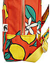 Mini Rodini Backpack - Lemon Red - 100% Organic Cotton Kindergarten Backpacks