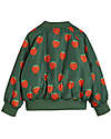 Mini Rodini Baseball Jacket - Strawberries - Green - 100% Recycled Fabric! Jackets