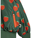Mini Rodini Baseball Jacket - Strawberries - Green - 100% Recycled Fabric! Jackets
