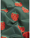 Mini Rodini Baseball Jacket - Strawberries - Green - 100% Recycled Fabric! Jackets